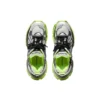 Runner Sneakers «White Black and Neon Yellow Mesh and Nylon» 677403W3RBP1093