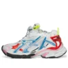 Runner Sneakers «White Blue Red Mesh and Nylon» 677403W3RB69645