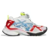 Runner Sneakers «White Blue Red Mesh and Nylon» 677403W3RB69645