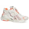 Runner Sneakers «White Fluo Orange Mesh and Nylon» 677403W3RBM9770