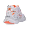Runner Sneakers «White Fluo Orange Mesh and Nylon» 677402W3RBM9770