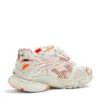 Runner Sneakers «White Fluo Orange Mesh and Nylon» 677403W3RBM9770