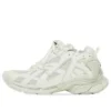 Runner Sneakers «White Mesh and Nylon» 677403W3RBH9001