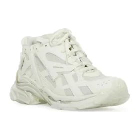 Runner Sneakers «White Mesh and Nylon» 677403W3RBH9001
