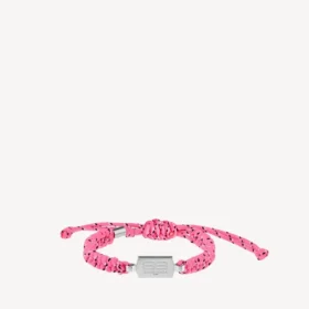 Saint-Germain-blonderarmbånd i rosa/svart/hvitt/skinnende sølv Saint-Germain-blonderarmbånd i rosa/svart/hvitt/skinnende sølv