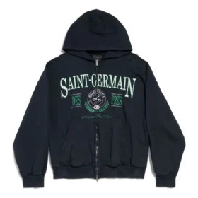 Saint Germain Full Zip Hettegensere Regular Fit «Dark Blue» 803264TRVO98065