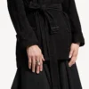 Saint-Germain-ring med merkelapp for kvinner i skinnende sølv