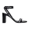 Sandaler med logo over hele hælen «Black» 630041WBAE11090