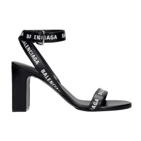 Sandaler med logo over hele hælen «Black» 630041WBAE11090