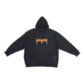 SBalenciaga Metallica-hettegensere i oversized-passform «Black Orange» 697879TMV891055