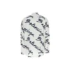 Scribble Logo kortærmet minimalistisk skjorte «White Navy» 681812TOLE99167