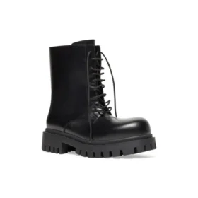 Sergent 20 mm støvler «Black Leather» 701394WBD401000