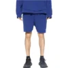 Shorts med logotrykk «Indigo Dirty White» 676137TNVB64388
