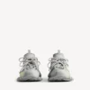 Signatur-sneaker for menn i grått/neongult