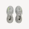 Signatur-sneaker for menn i grått/neongult