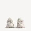Signatur-track-sneaker for kvinner i beige/rosa