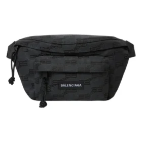 Signature Medium Beltpack BB Monogram Jacquard Canvas «Black» 713042210HH1061