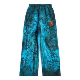 Skater Graffiti Baggy-joggebukse «Blue Sky» 740028TOVA84900