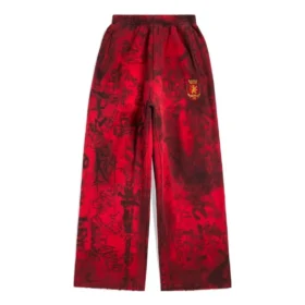 Skater Graffiti Baggy-joggebukse «Red» 740028TOVA86400