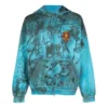 Skater-hettegenser med glidelås, medium passform «Blue Sky» 744457TOVA84900