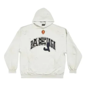 Skater-hettegenser, oversized «White» 739024TOVN39012