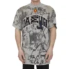 Skater-T-skjorte med graffiti «Heather Grey» 739028TOVA71300