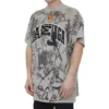 Skater-T-skjorte med graffiti «Heather Grey» 739028TOVA71300