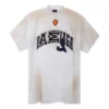 Skater-T-skjorte, oversized «Dirty White» 739028TOVN29012