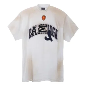 Skater-T-skjorte, oversized «Dirty White» 739028TOVN29012