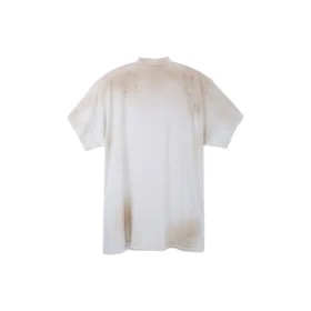 Skater-T-skjorte, oversized «Dirty White» 739028TOVN29012