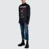 Skjorte for rens, stor passform «Black» 664626TEM161000
