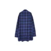 Skjorte i rutete bomullstwill «Blue» 625548T1M194450