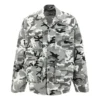 Skjorte med kamuflasjetrykk «Grey» 681008TLL721262