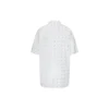 Skjorte med logo overalt «White Black» 534332TBL969040