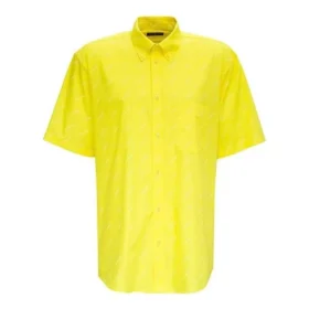 Skjorte med logo overalt «Yellow White» 534332TBL967201