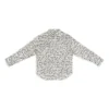 Skjorte med logo-striper over hele og stor passform «Grey» 662983TML201240