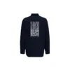 Skjorte med strekkodelogo «Navy» 662982TKM028065