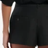 Skort for kvinner i svart