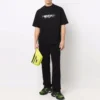 Slime Logo T-skjorte, medium passform «Black» 612966TLVF11069