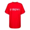 Slime Oversized T-skjorte «Red White» 676589TLVF16407