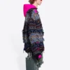 Slitt Fair Isle-genser i ullblanding «Blue» 662518T16028088