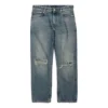 Slitte jeans med rette ben «Blue» 745149THW254245