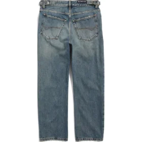 Slitte jeans med rette ben «Blue» 745149THW254245