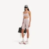 Sømløs techwear-BH for kvinner i nude
