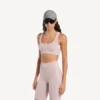 Sømløs techwear-BH for kvinner i nude
