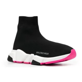 Speed 1.0-Sneakers av resirkulert materiale «Black Fuchsia» 587280W2DBB1586