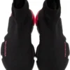 Speed 1.0 Sneakers «Clear Sole Black Fluo Pink» 607543W2DBW1051