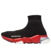 Speed 1.0 Sneakers «Svart, rød med gjennomsiktig såle, hvit» 607544W05GH1038