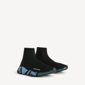 Speed 2.0-sneaker for kvinner i svart med iriserende effekt