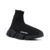 Speed 2.0-Sneakers «Black Shiny Knit with Black Sole Unit» 636833W2AF31000